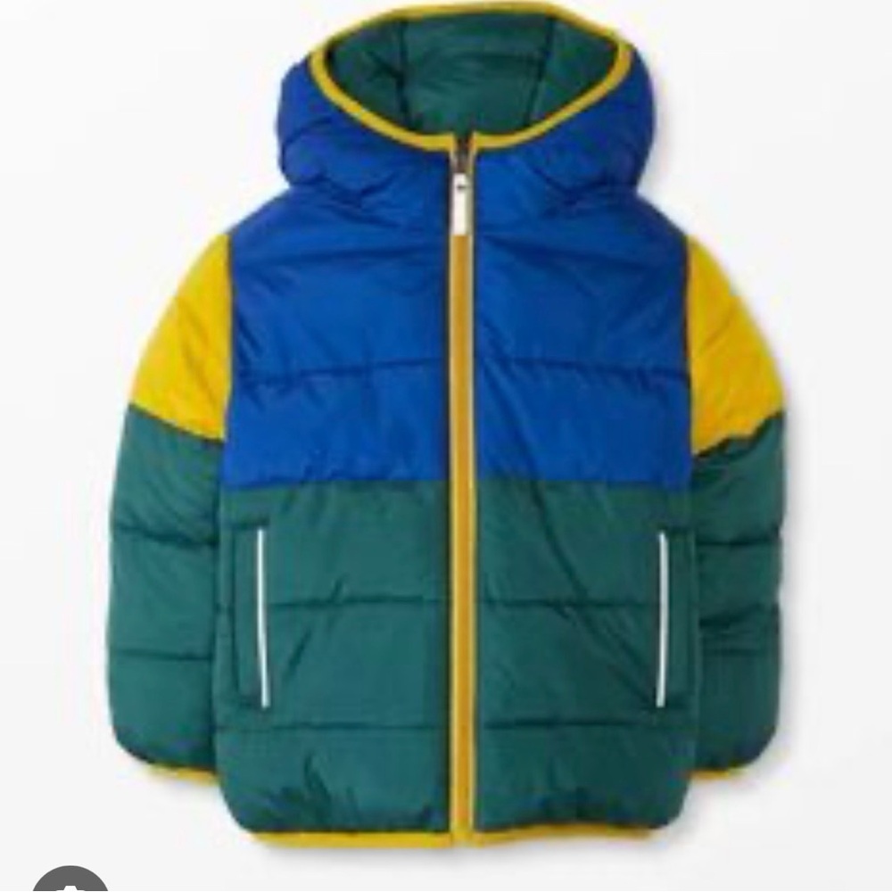 Hanna Andersson forest green Puffer Jacket